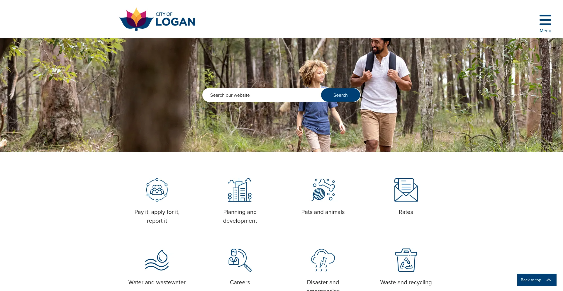¿És Seguro y Confiable Logan.qld.gov.au?