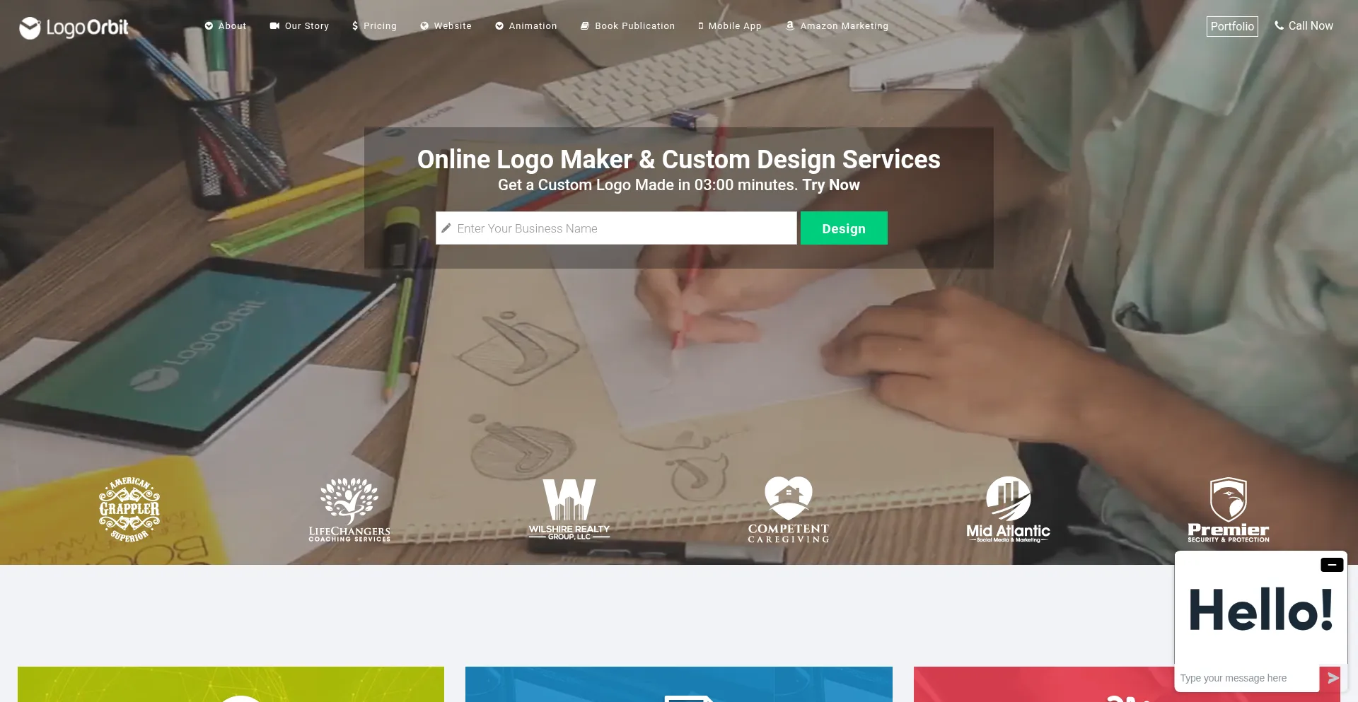 Logoorbit.com Screenshot