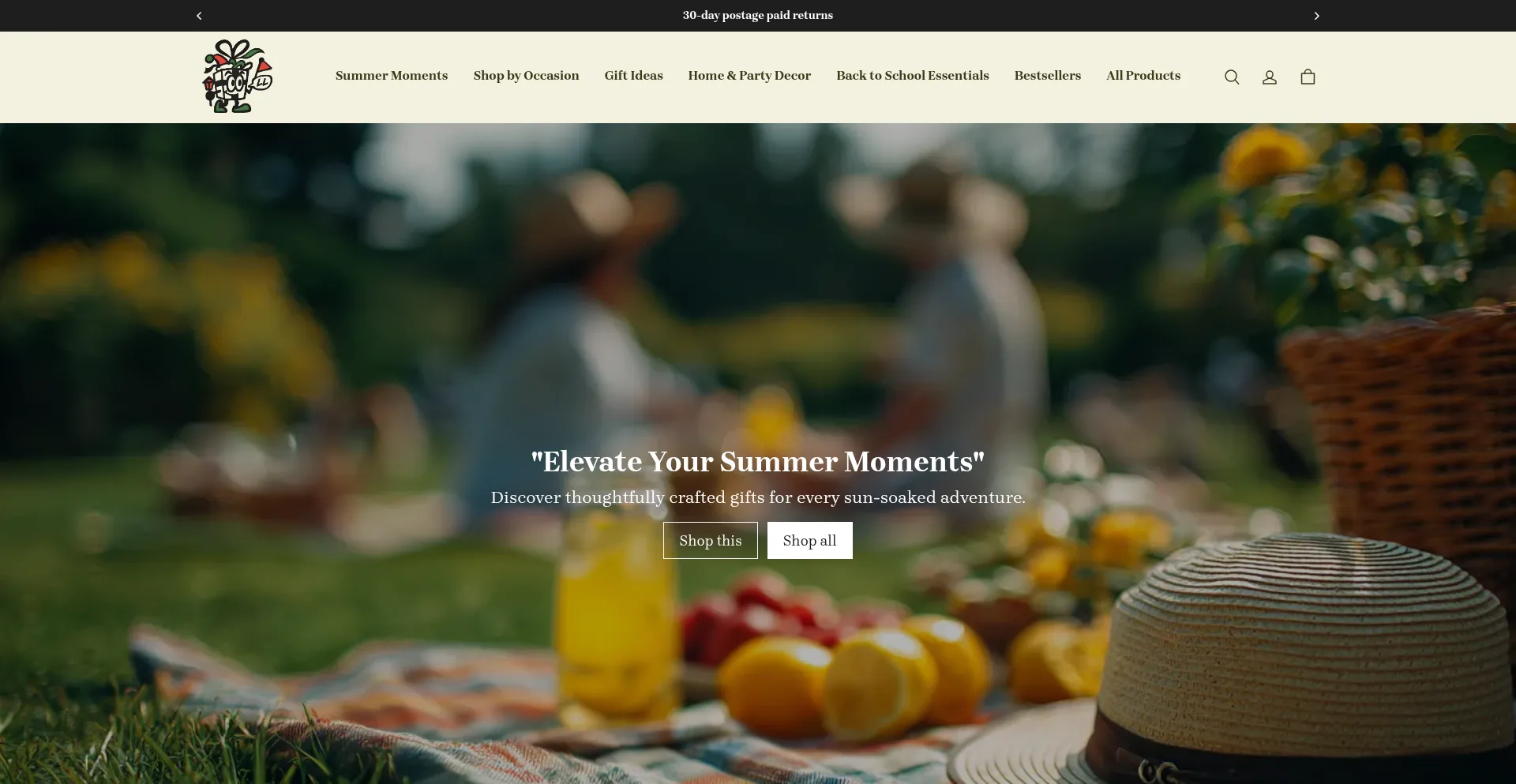 Website screenshot of Lokielane.com