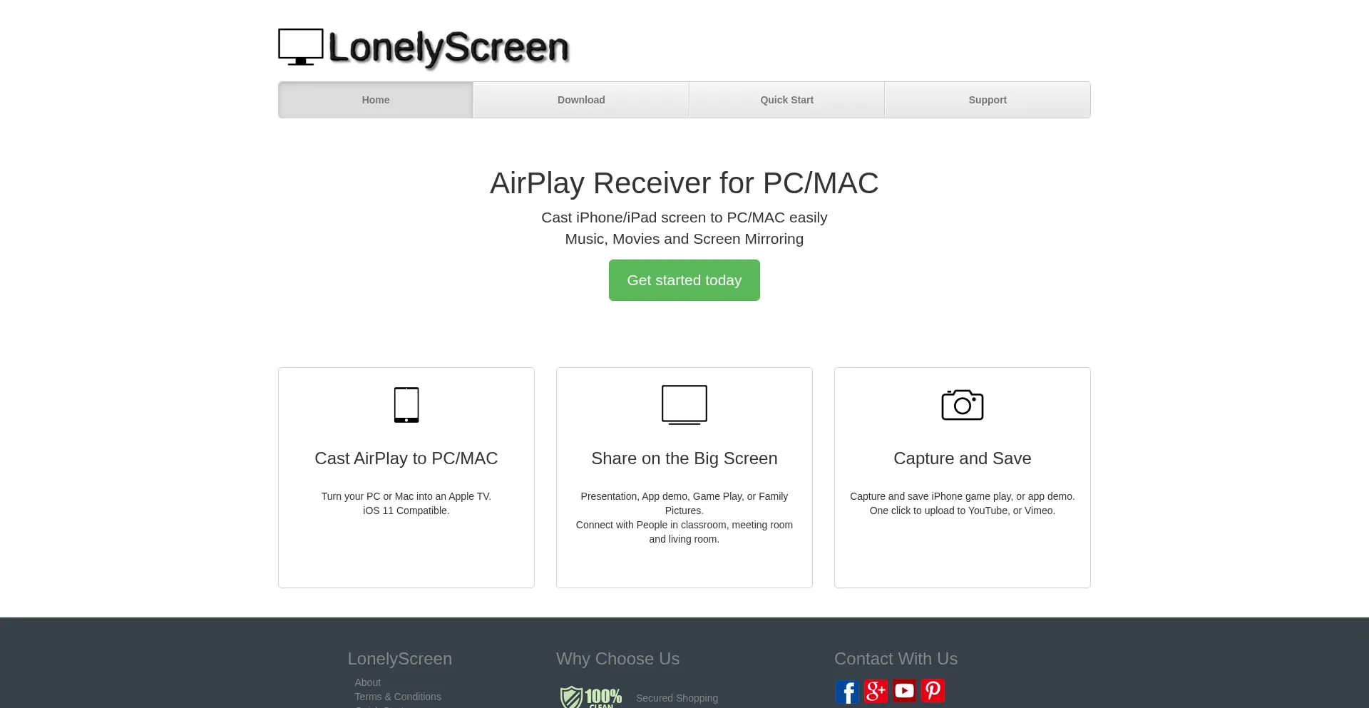 ¿És Seguro y Confiable Lonelyscreen.com?