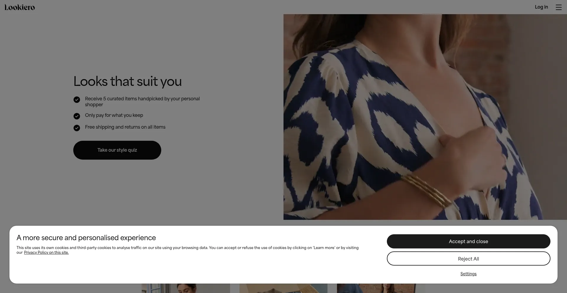 ¿És Seguro y Confiable Lookiero.co.uk?