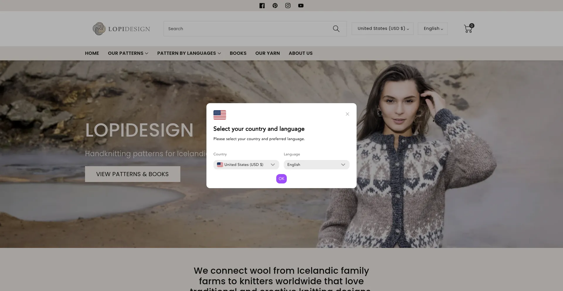 Lopidesign.is Screenshot