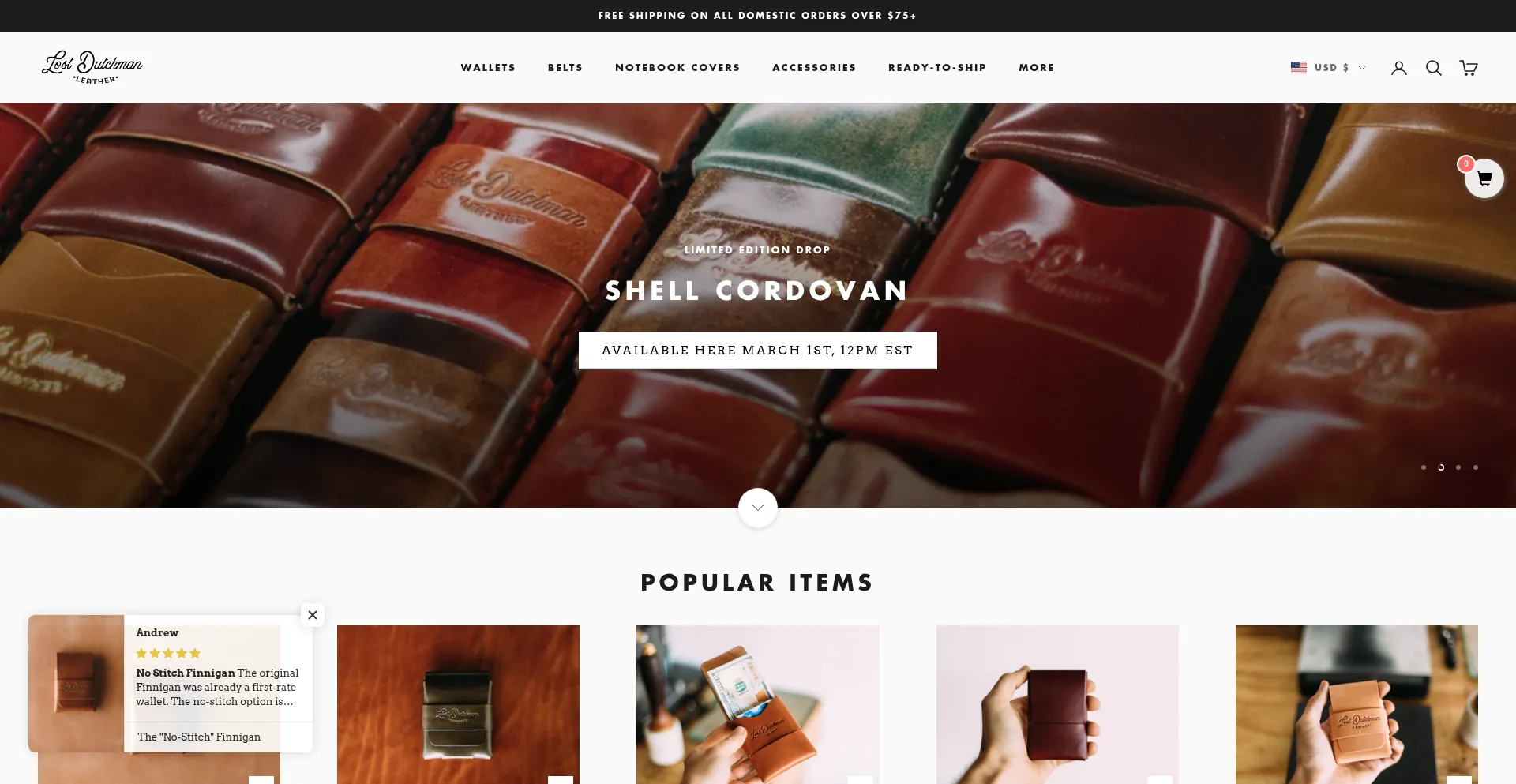 Lostdutchmanleather.com