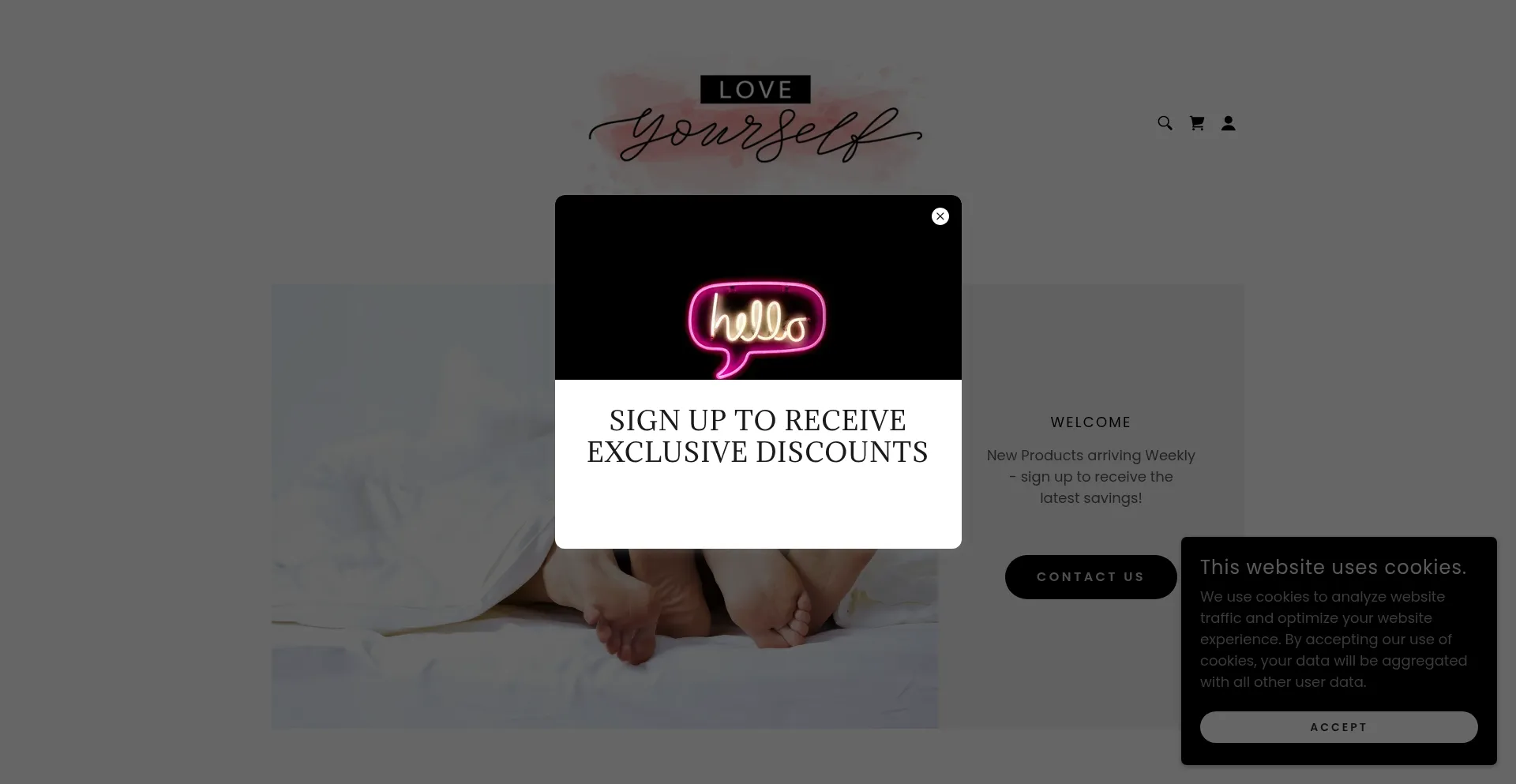 Love-yourself.ca Screenshot