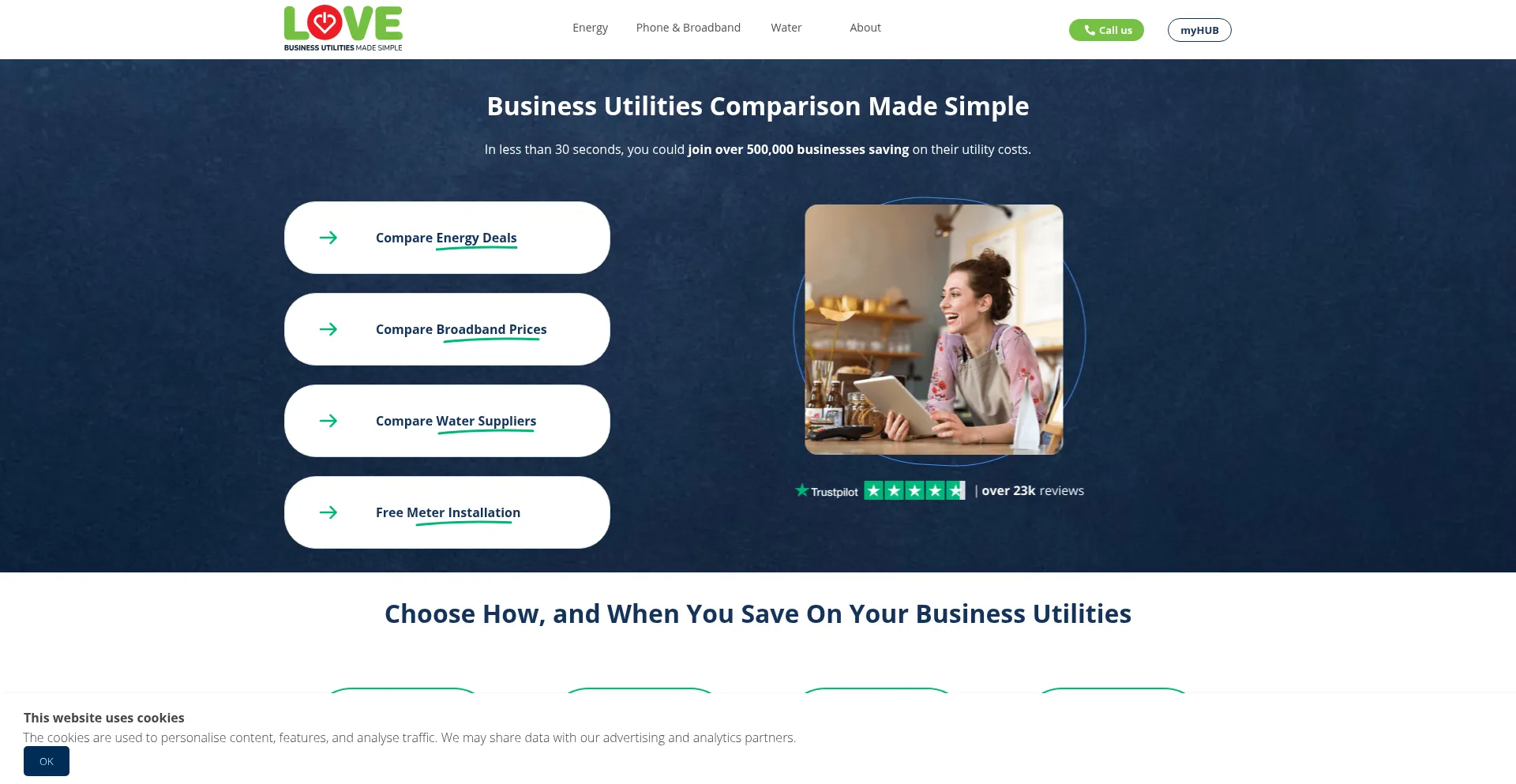 ¿És Seguro y Confiable Loveenergysavings.com?