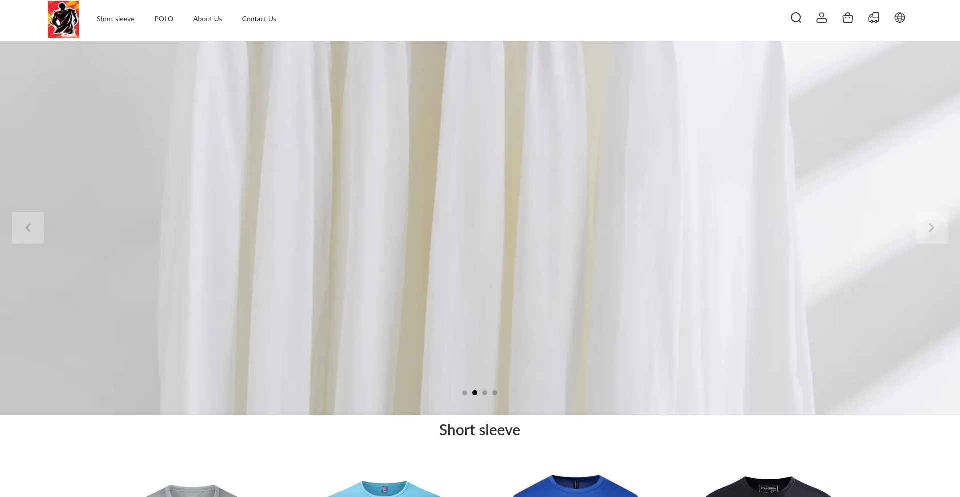 Website screenshot of Lovershirt.shop