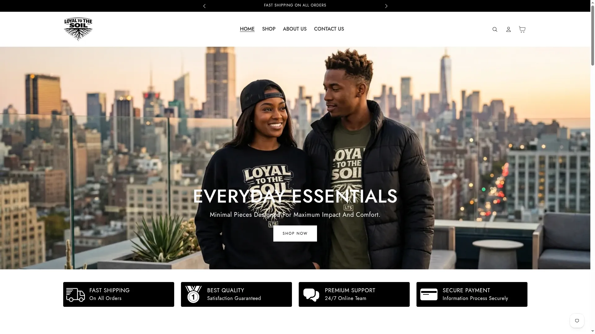 Loyaltothesoilclothing.com