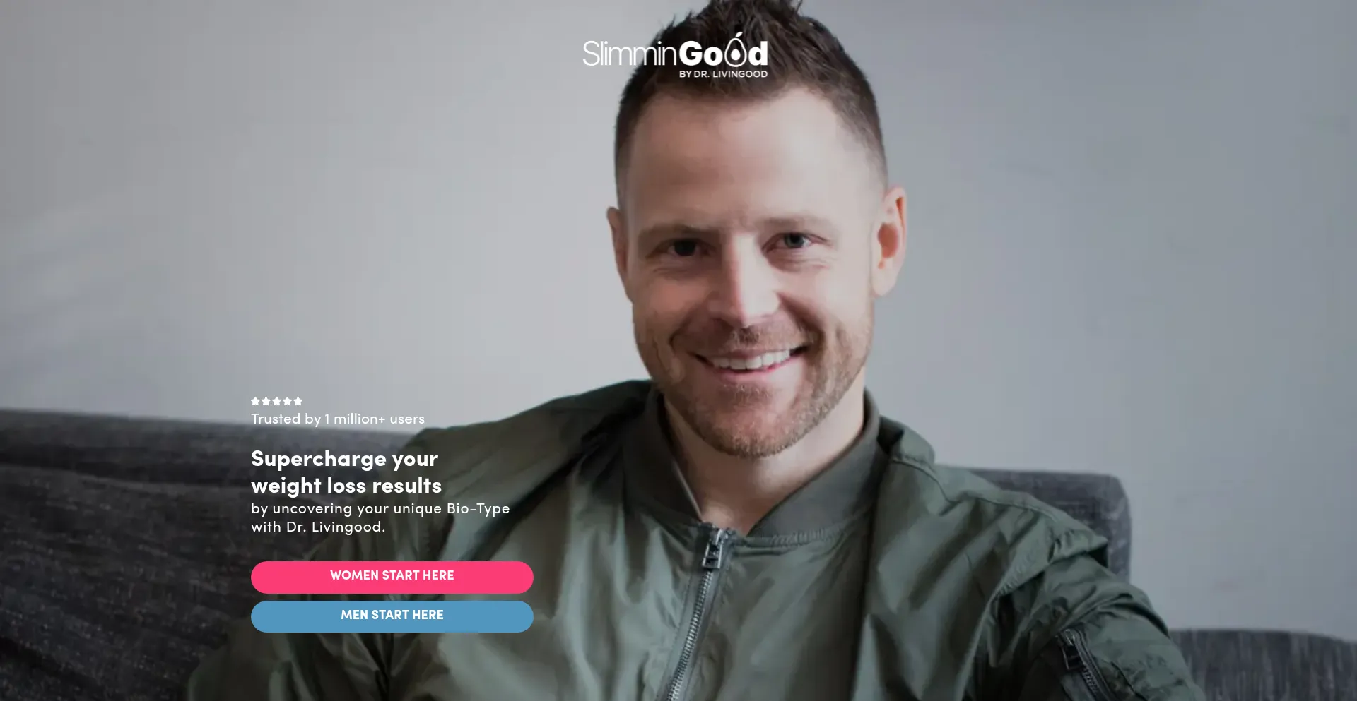 Website screenshot of Lp.slimmingood.com