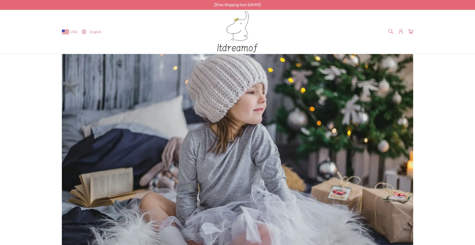 Website screenshot of Ltdreamof.com