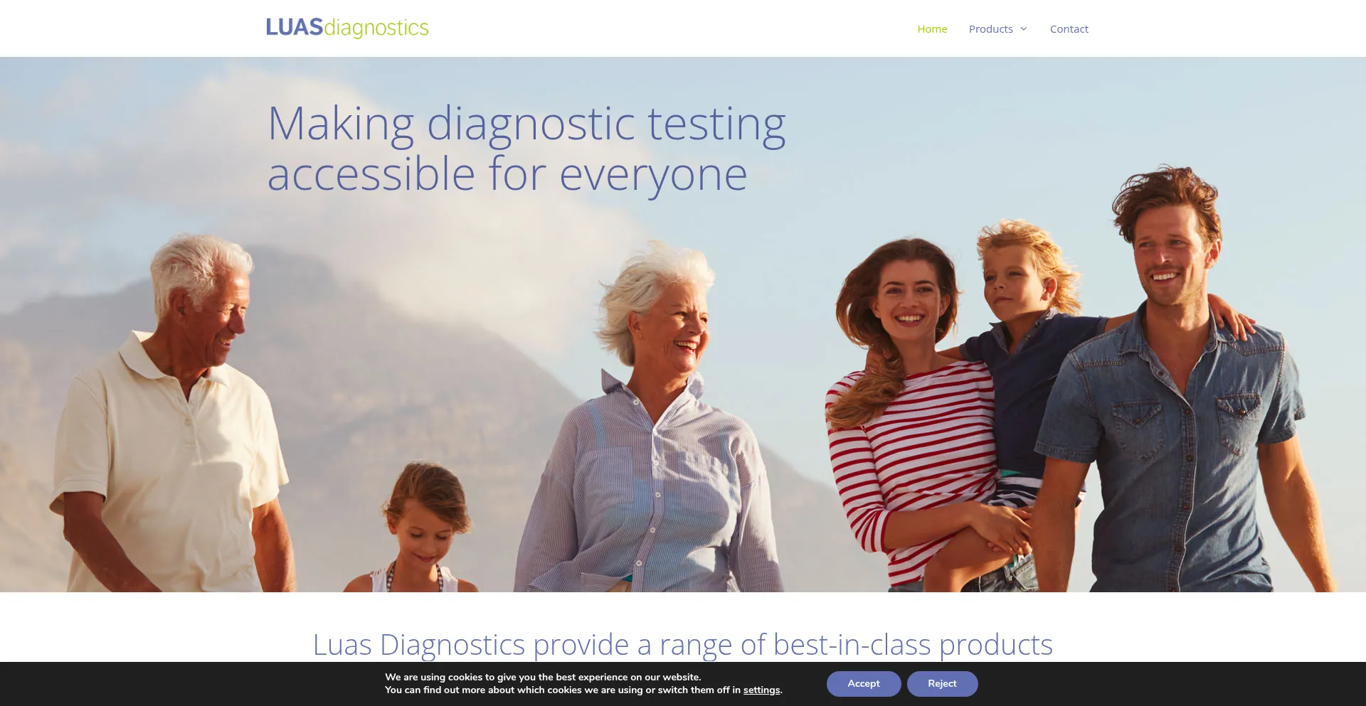 ¿És Seguro y Confiable Luasdiagnostics.com?