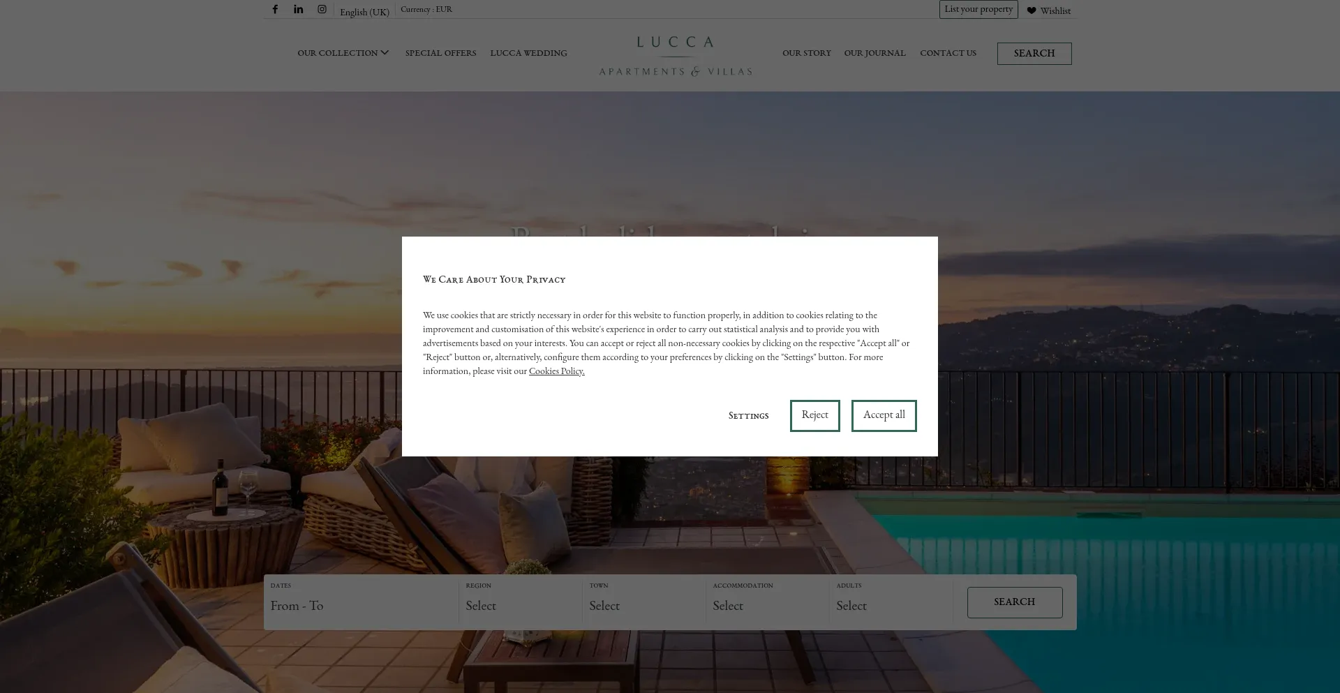 Luccaapartmentsandvillas.co.uk