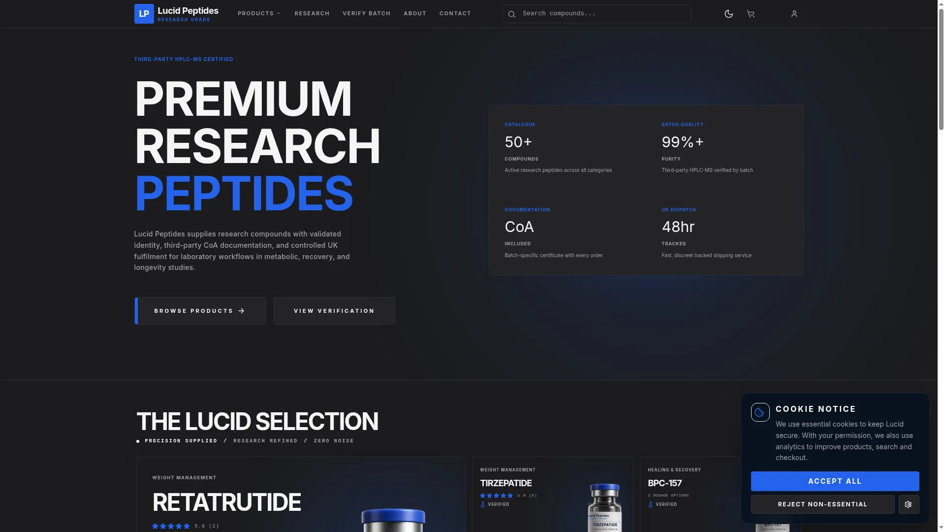 Lucidpeptides.co.uk