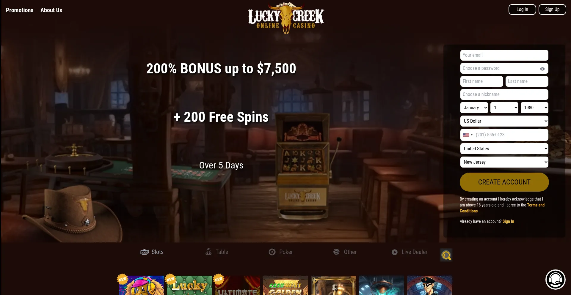 ¿És Seguro y Confiable Luckycreek.com?