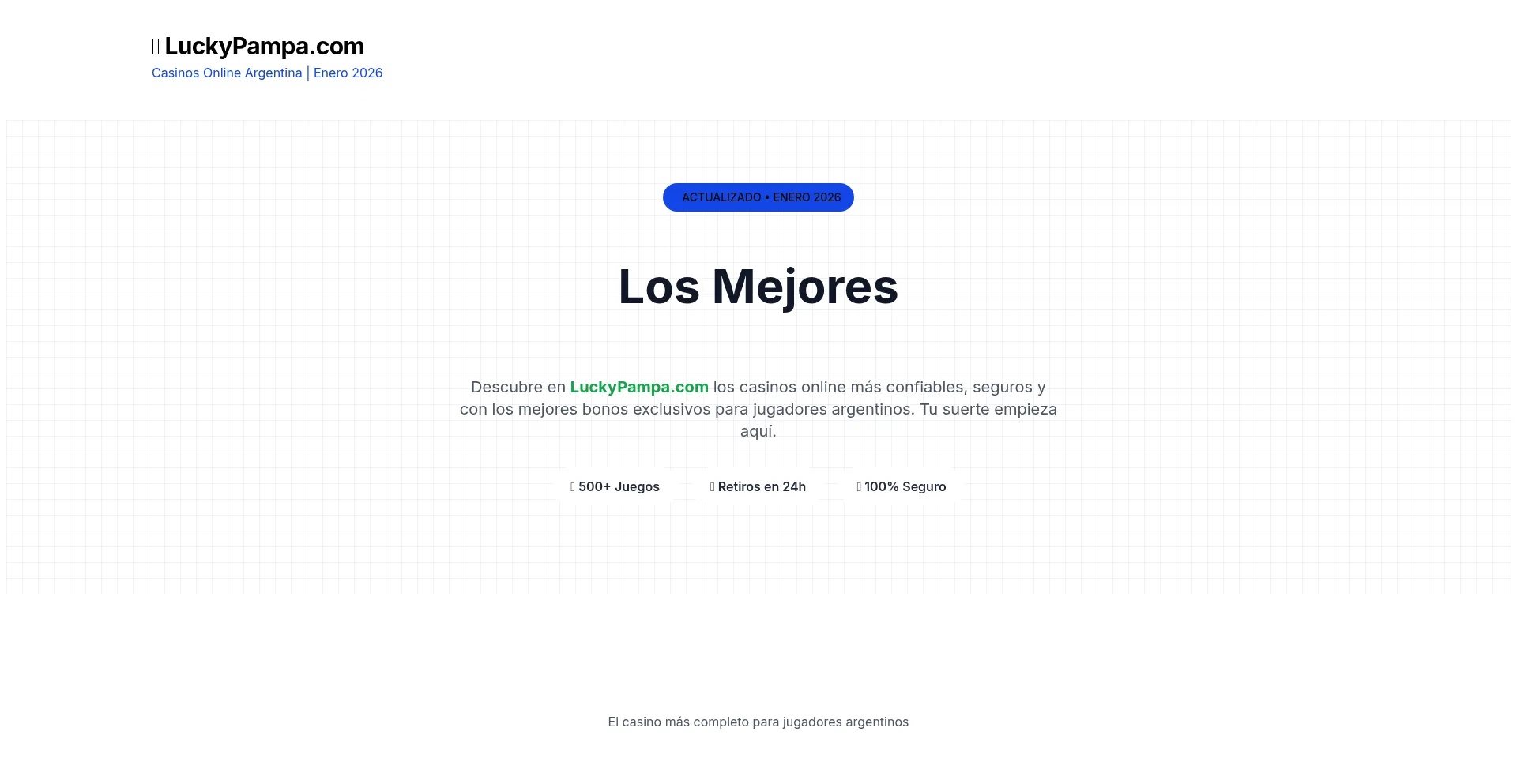 Luckypampa.com