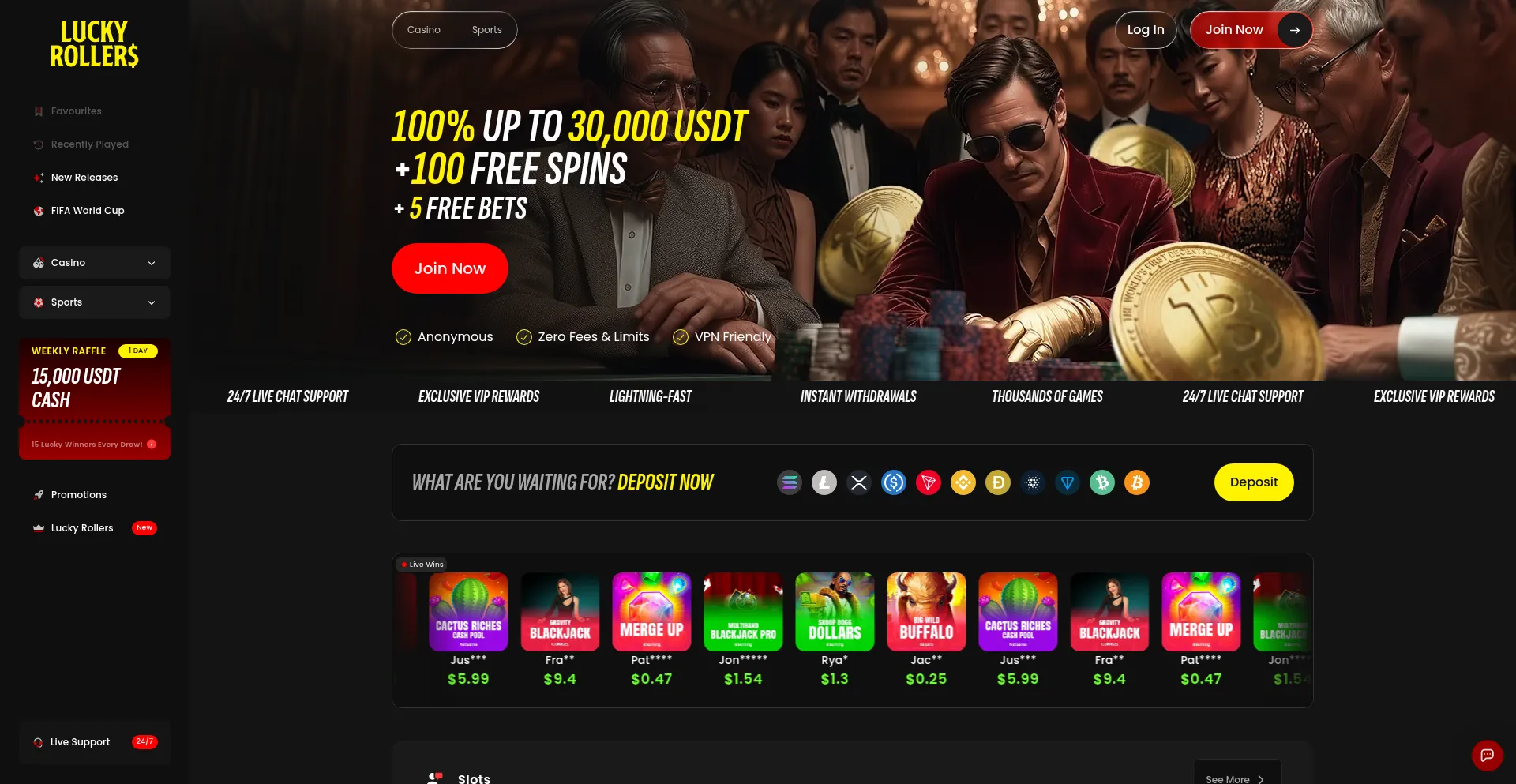 Luckyrollers.io