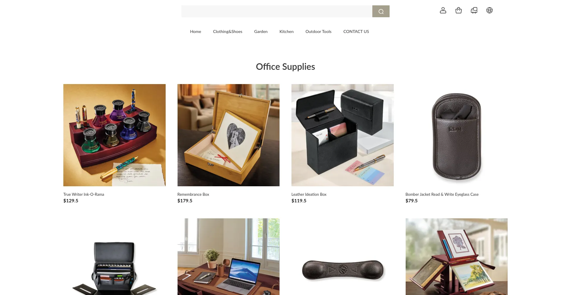 Website screenshot of Luggageflashsale.com