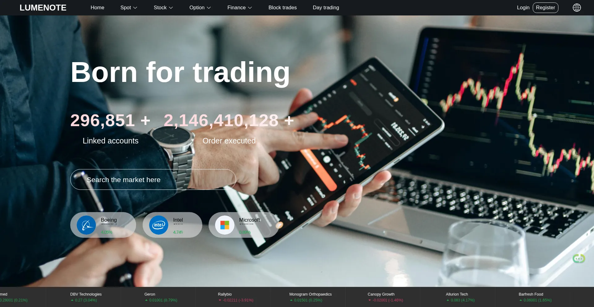 Lumenex.cc Screenshot