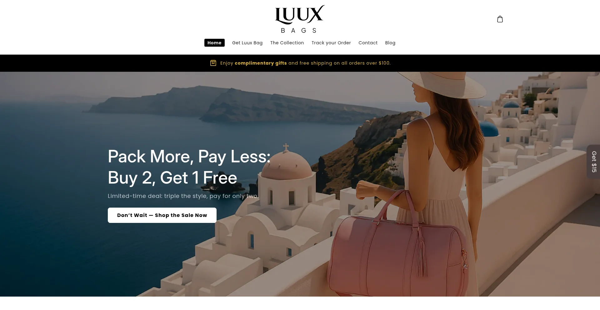 Luuxbags.com Screenshot