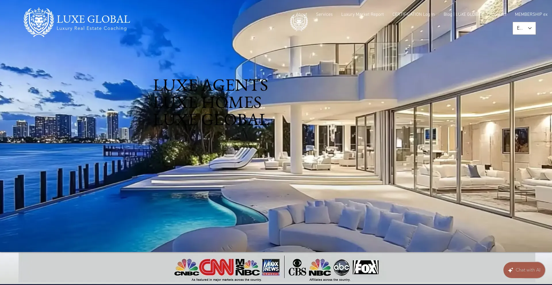 Luxeglobalre.com Screenshot