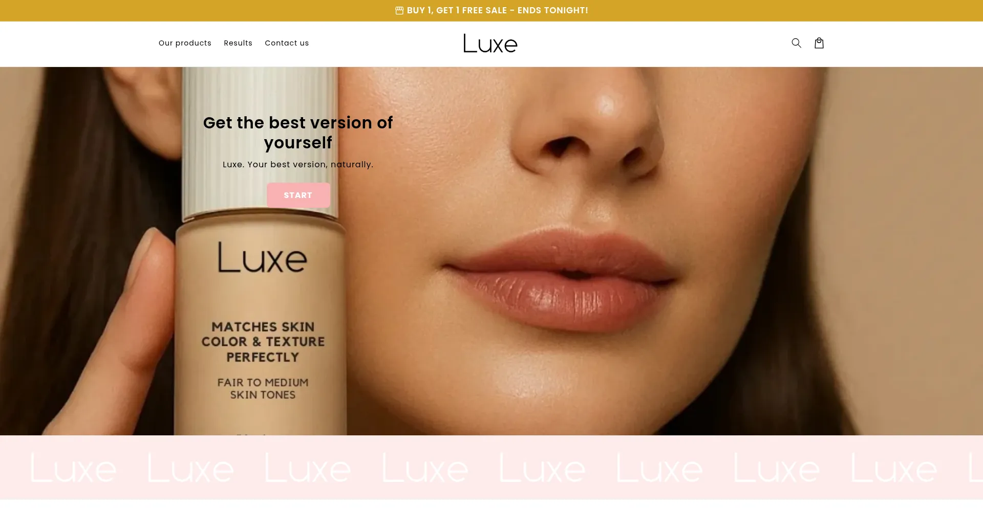 Luxeresearchlab.com Screenshot