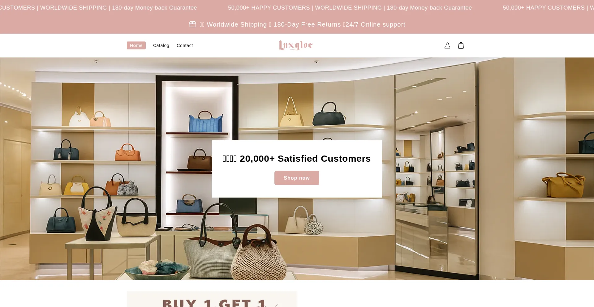 Luxgloe.com Screenshot