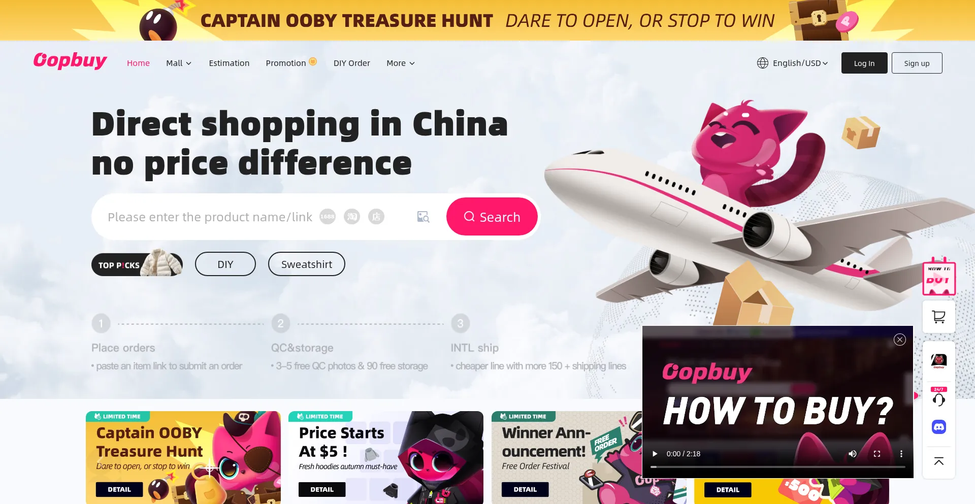 ¿És Seguro y Confiable M.oopbuy.com?