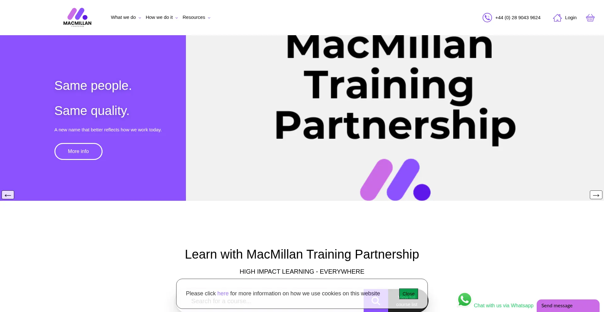 Macmillantraining.co.uk