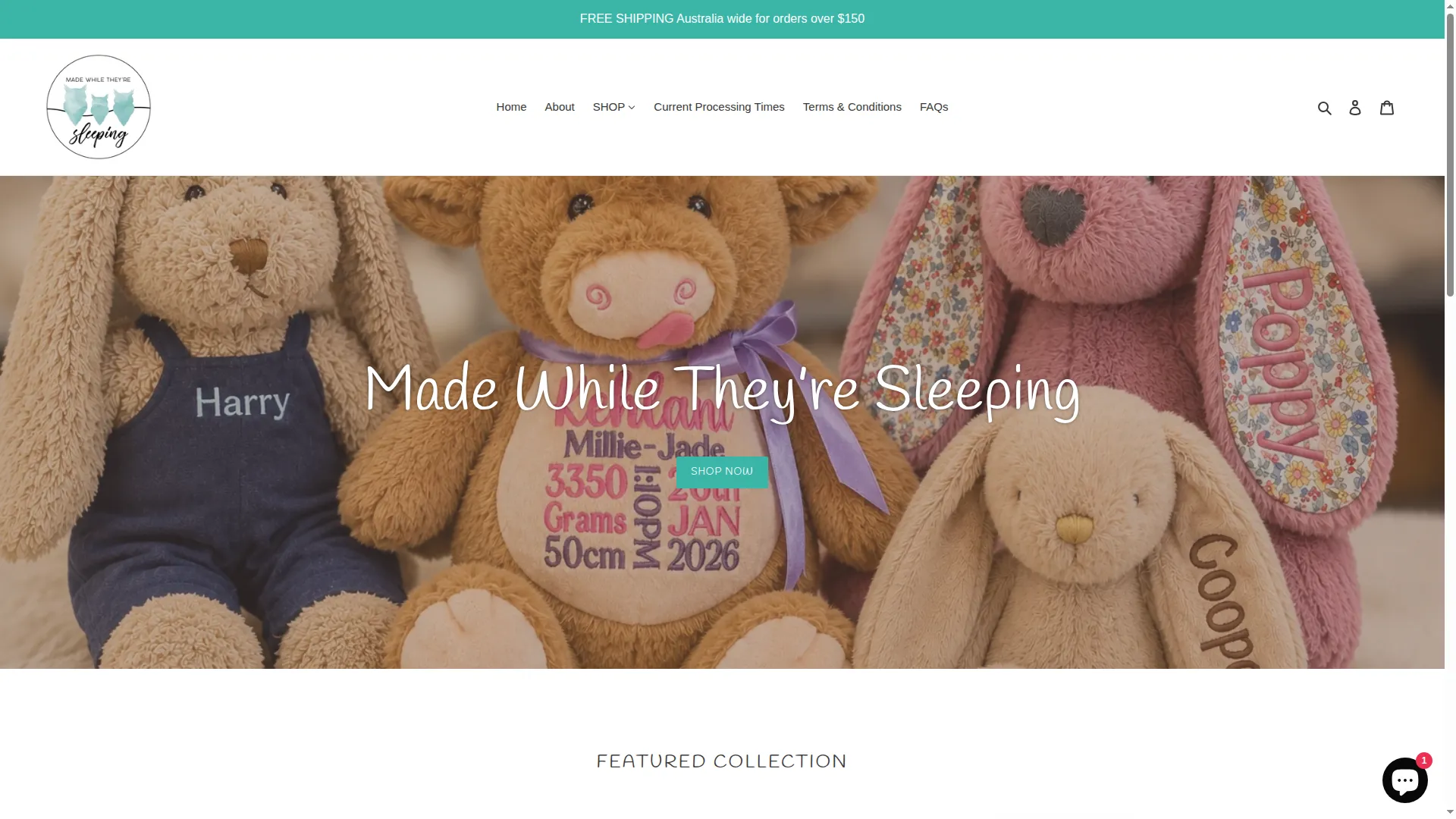 Madewhiletheyresleeping.com.au