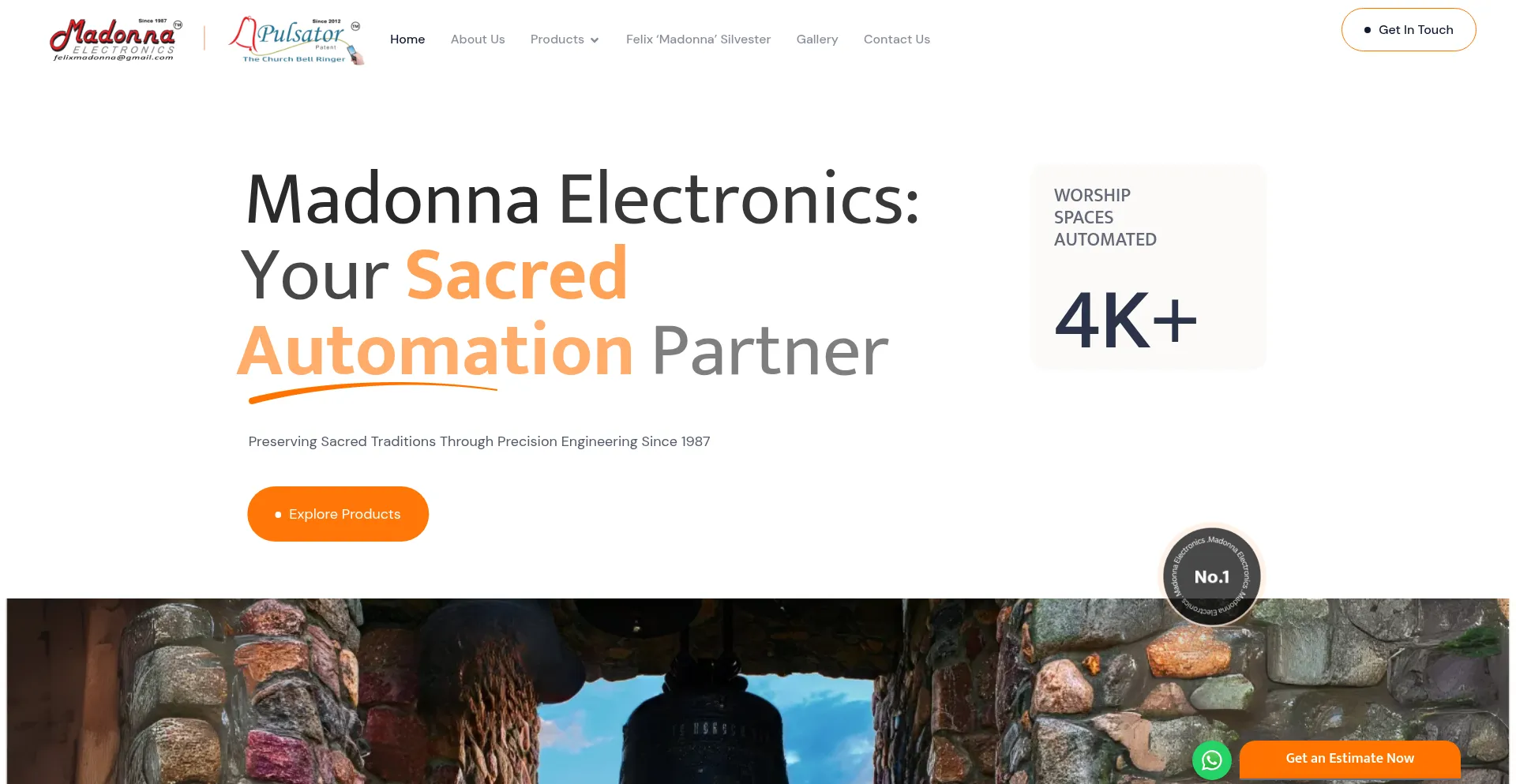 Madonnapulsator.com Screenshot