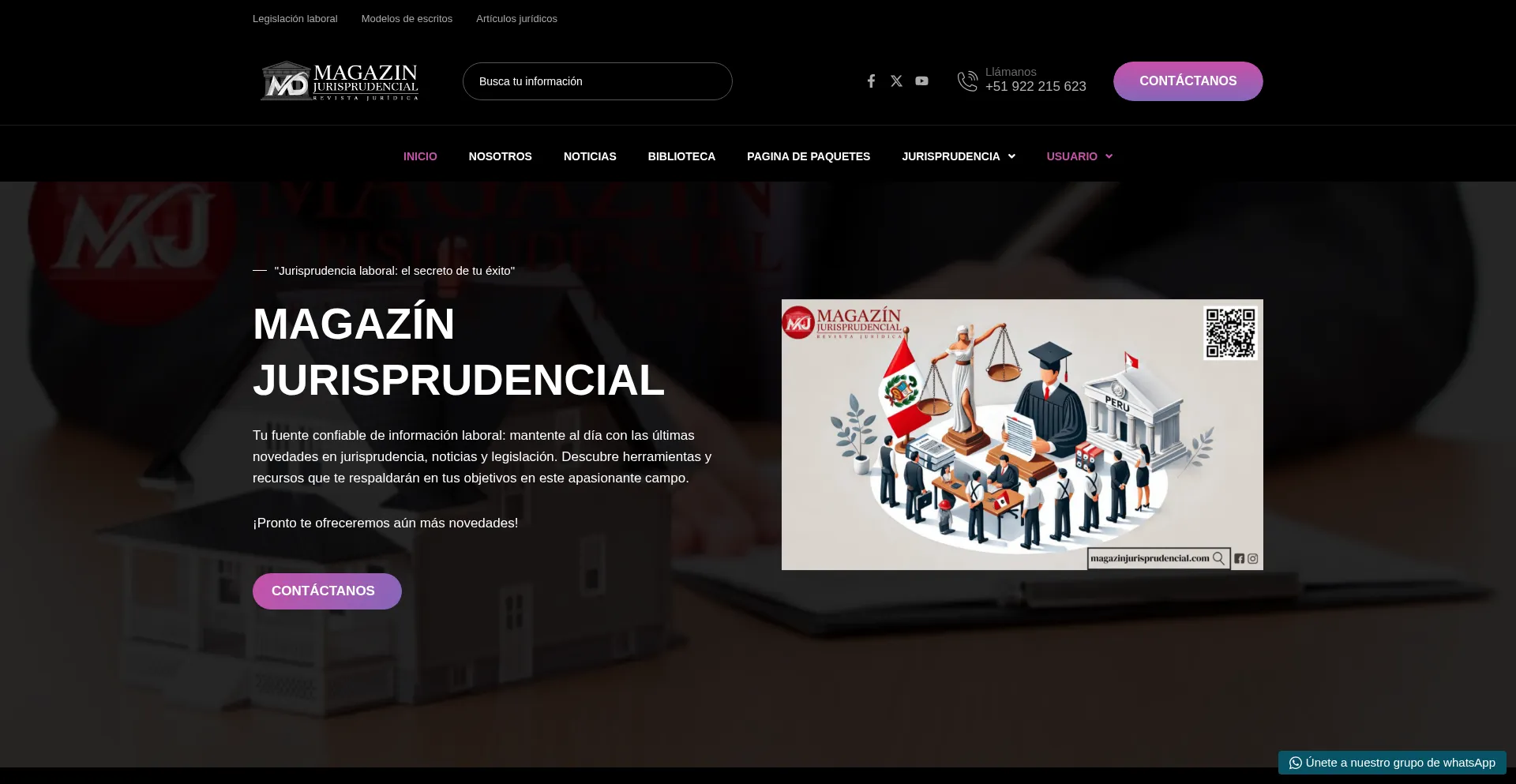 ¿És Seguro y Confiable Magazinjurisprudencial.com?