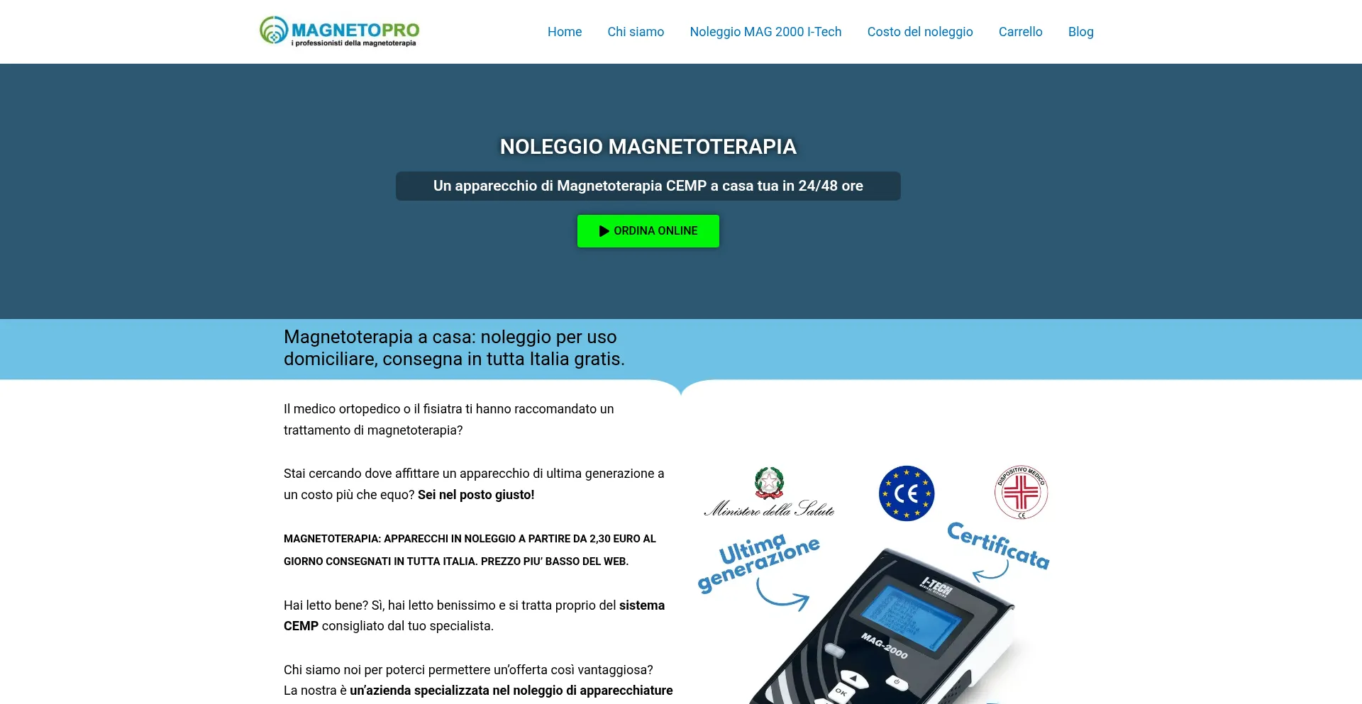 ¿És Seguro y Confiable Magnetopro.it?