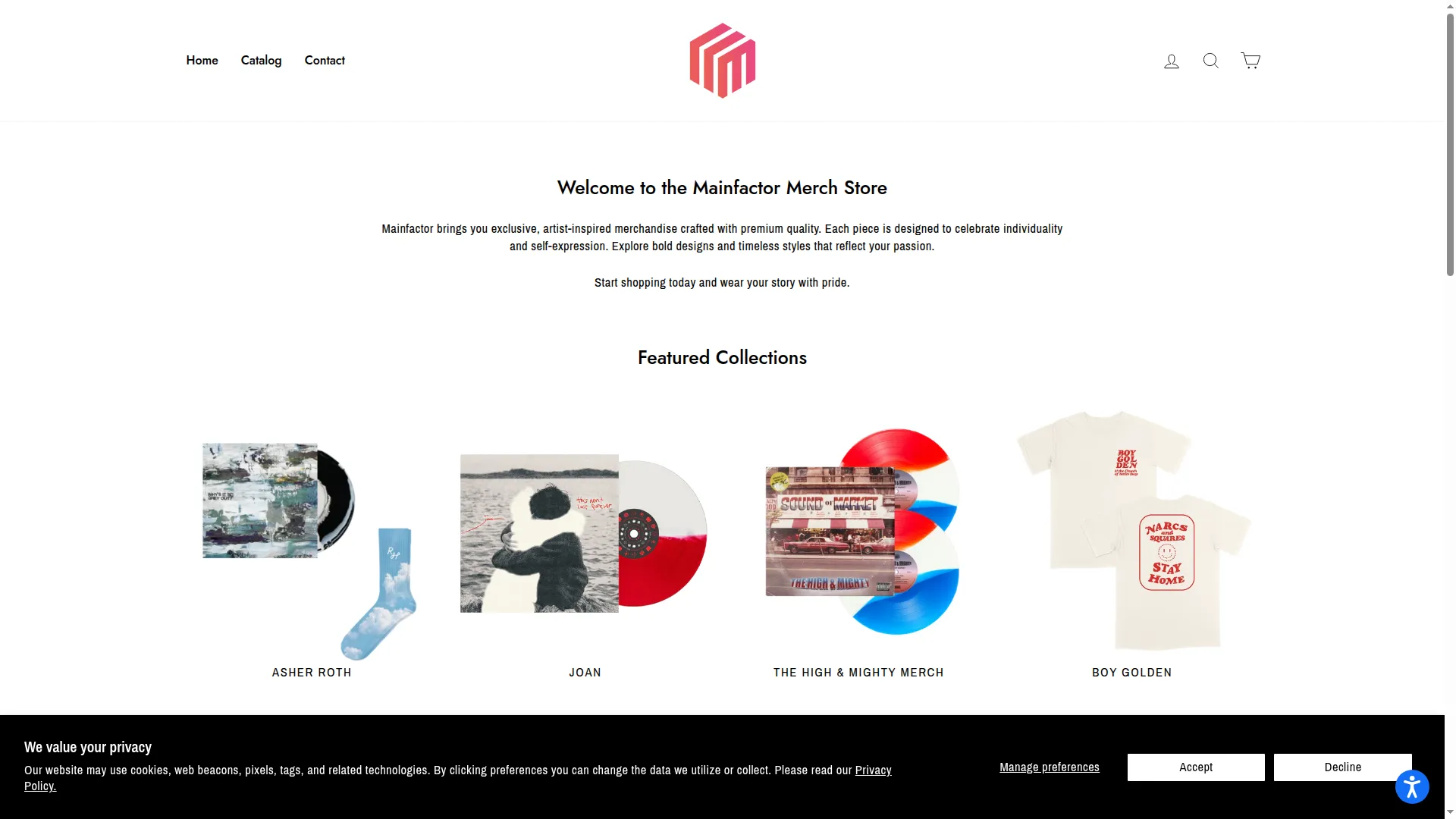 Mainfactormerch.com
