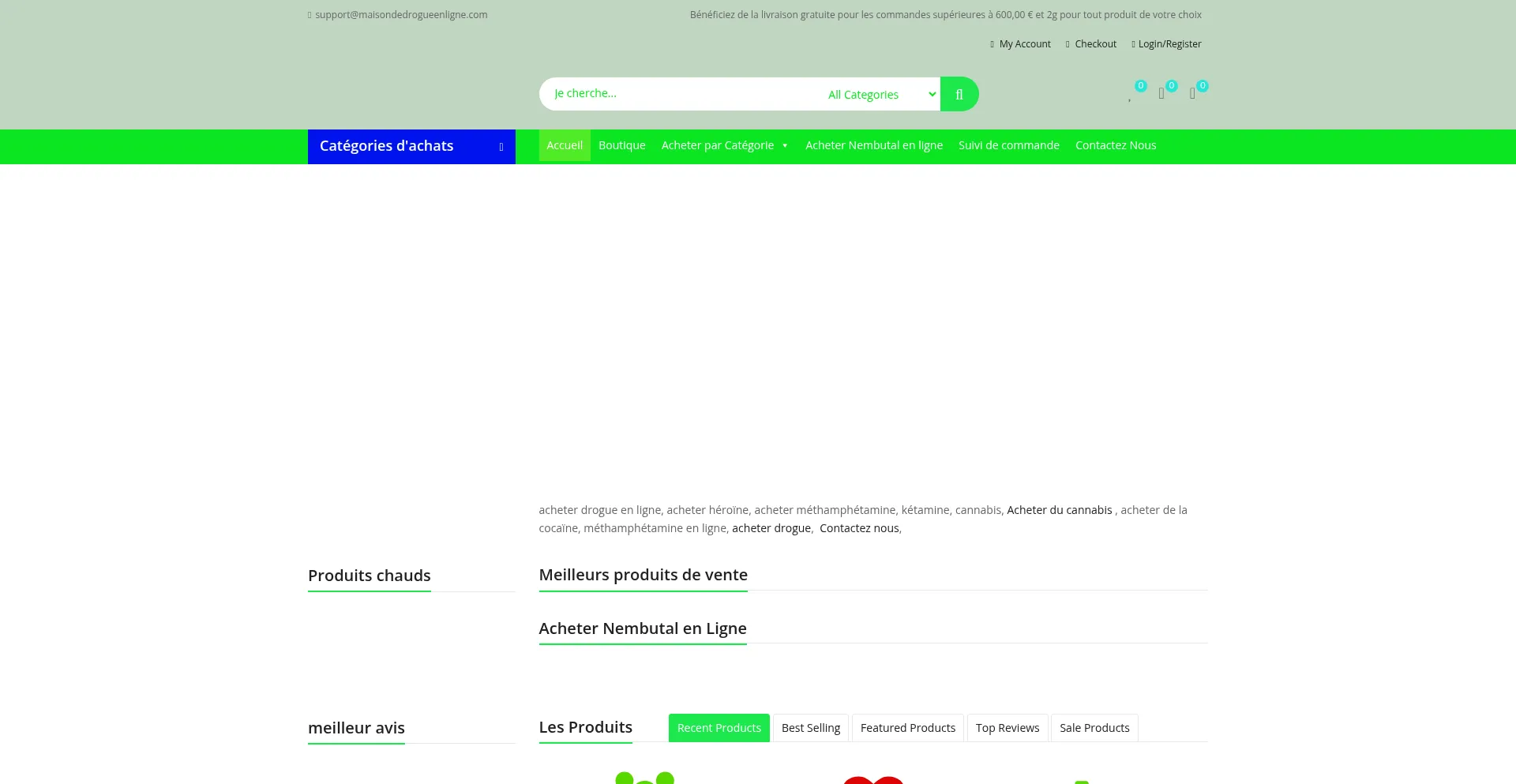 ¿És Seguro y Confiable Maisondedrogueenligne.com?