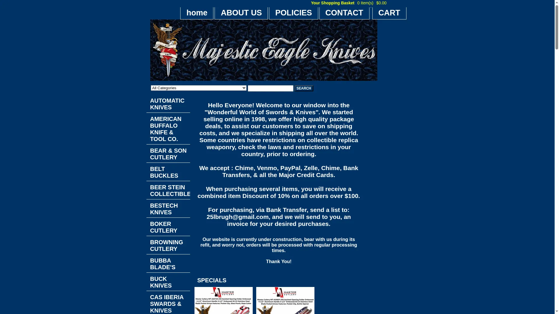 Majesticeagleknives.net