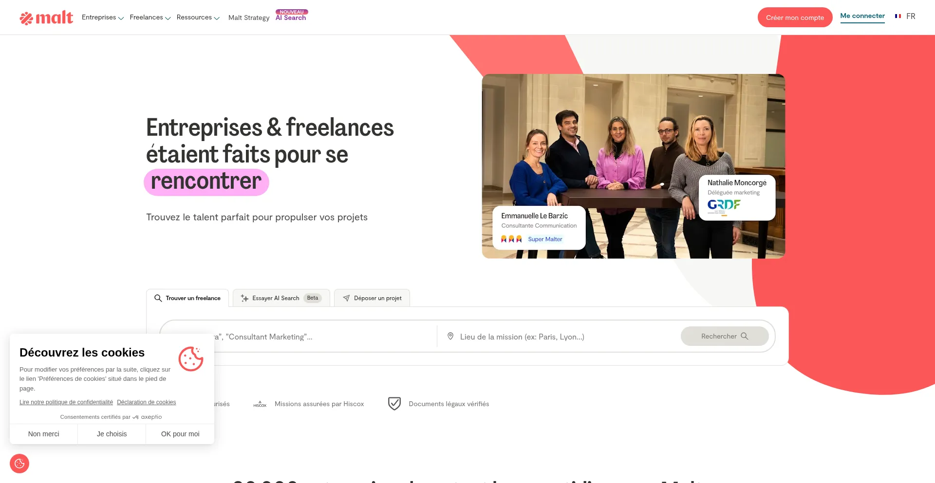 Malt.fr Screenshot
