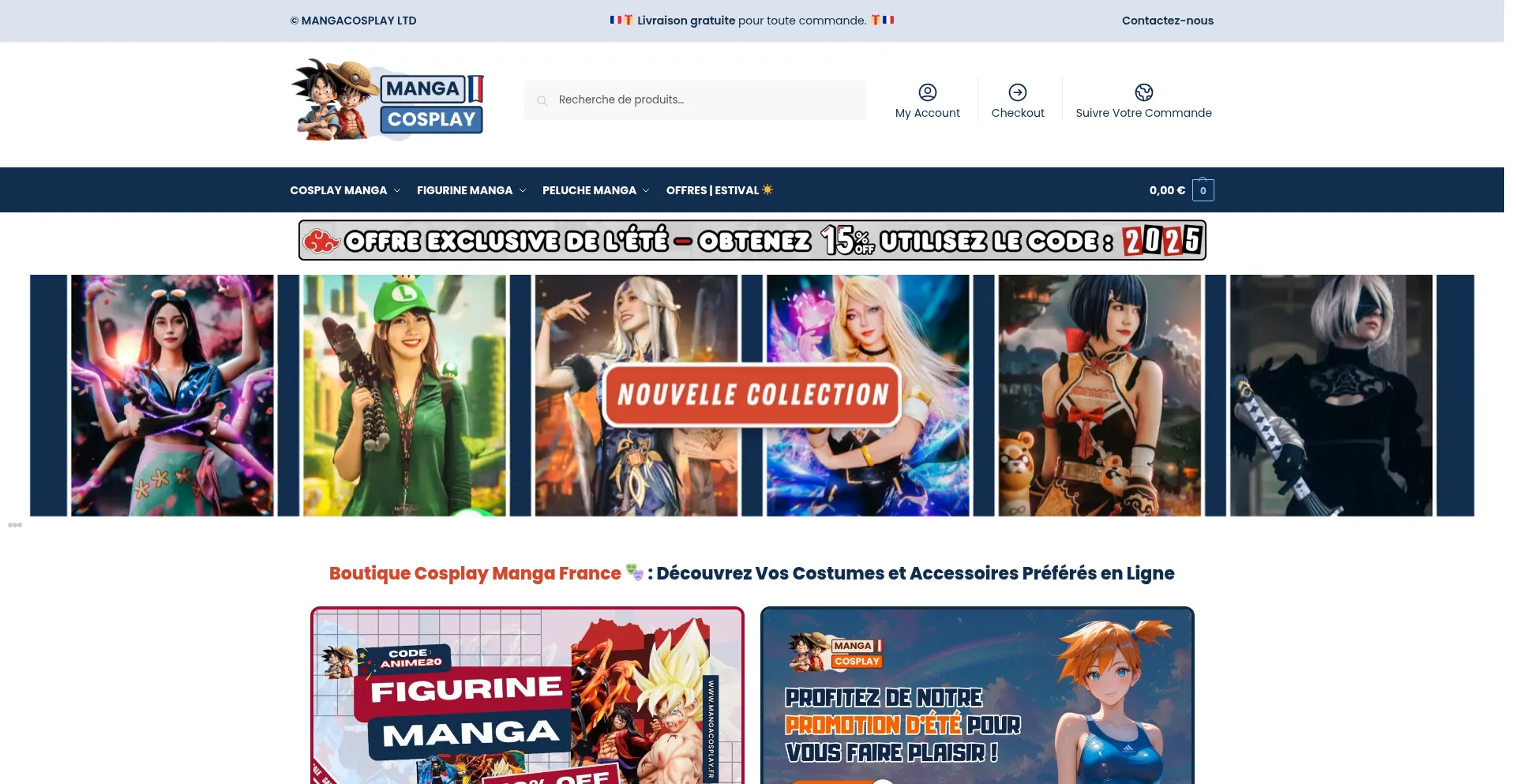 ¿És Seguro y Confiable Mangacosplay.fr?