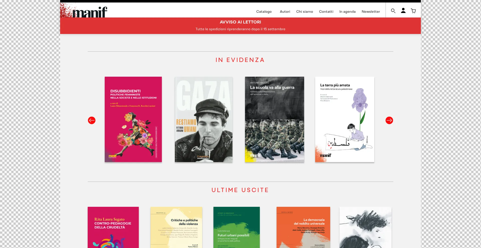 Manifestolibri.it Screenshot
