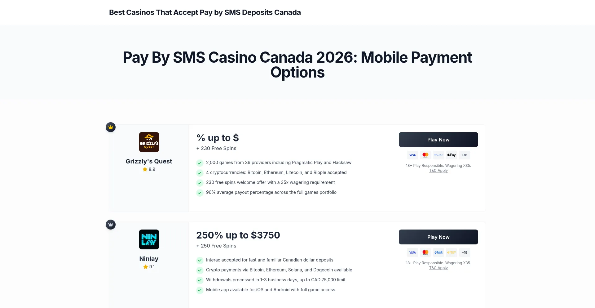 Maplecasinoscanada.com