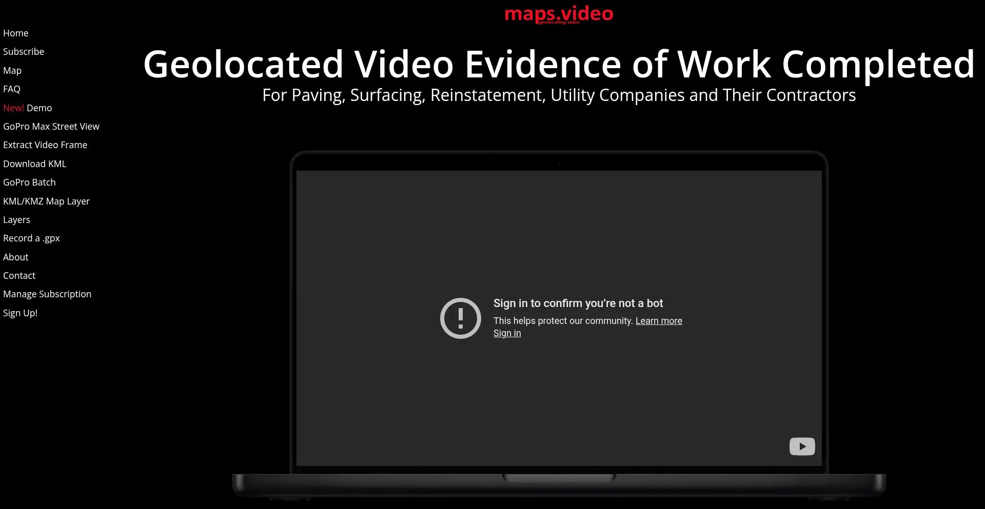Maps.video