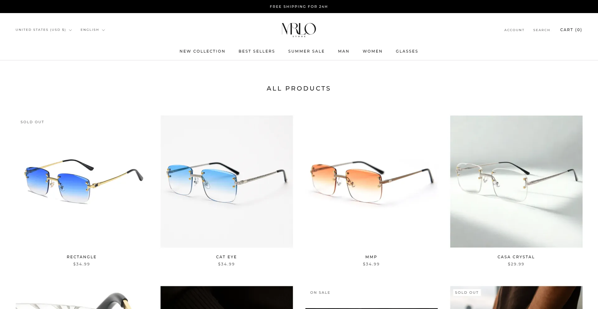 Website screenshot of Marelo.us