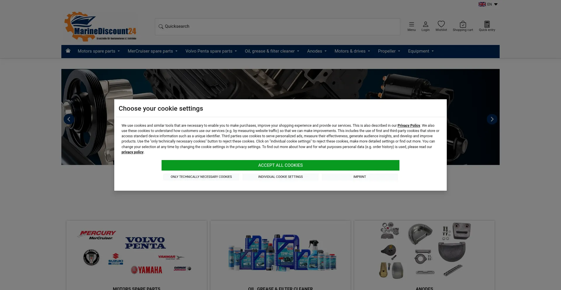 ¿És Seguro y Confiable Marine-discount24.com?