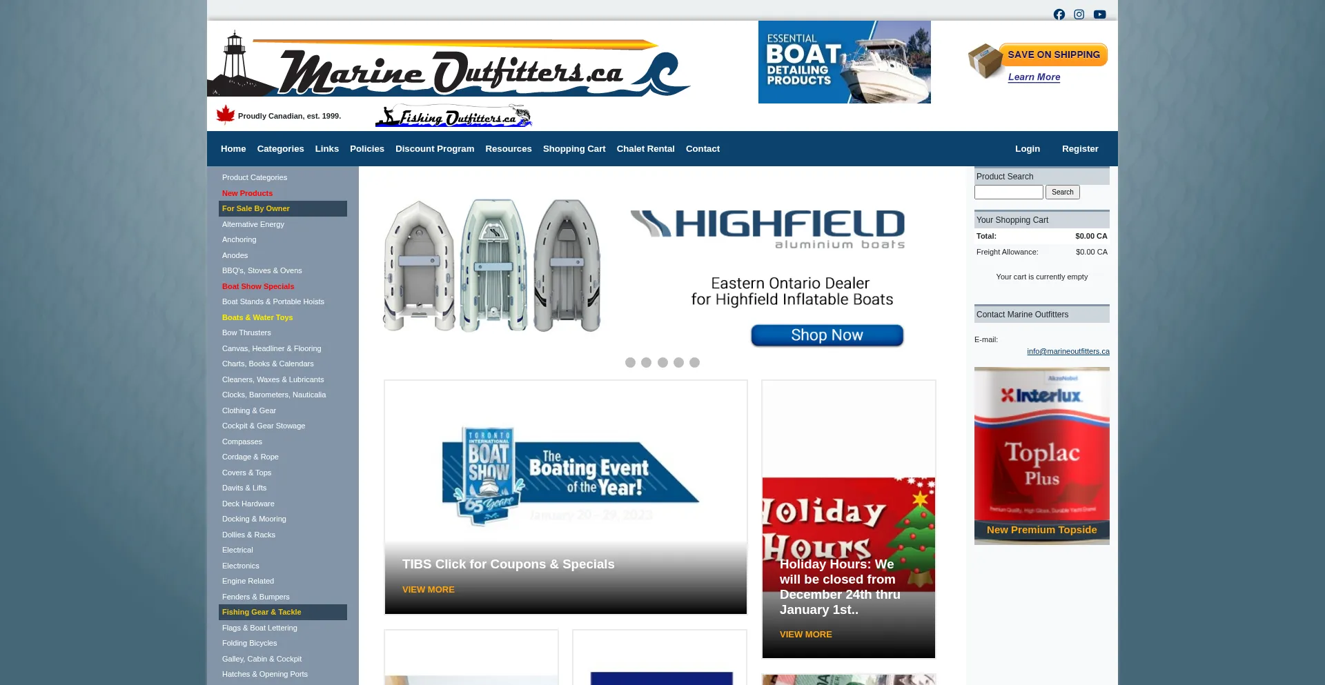 Marineoutfitters.ca