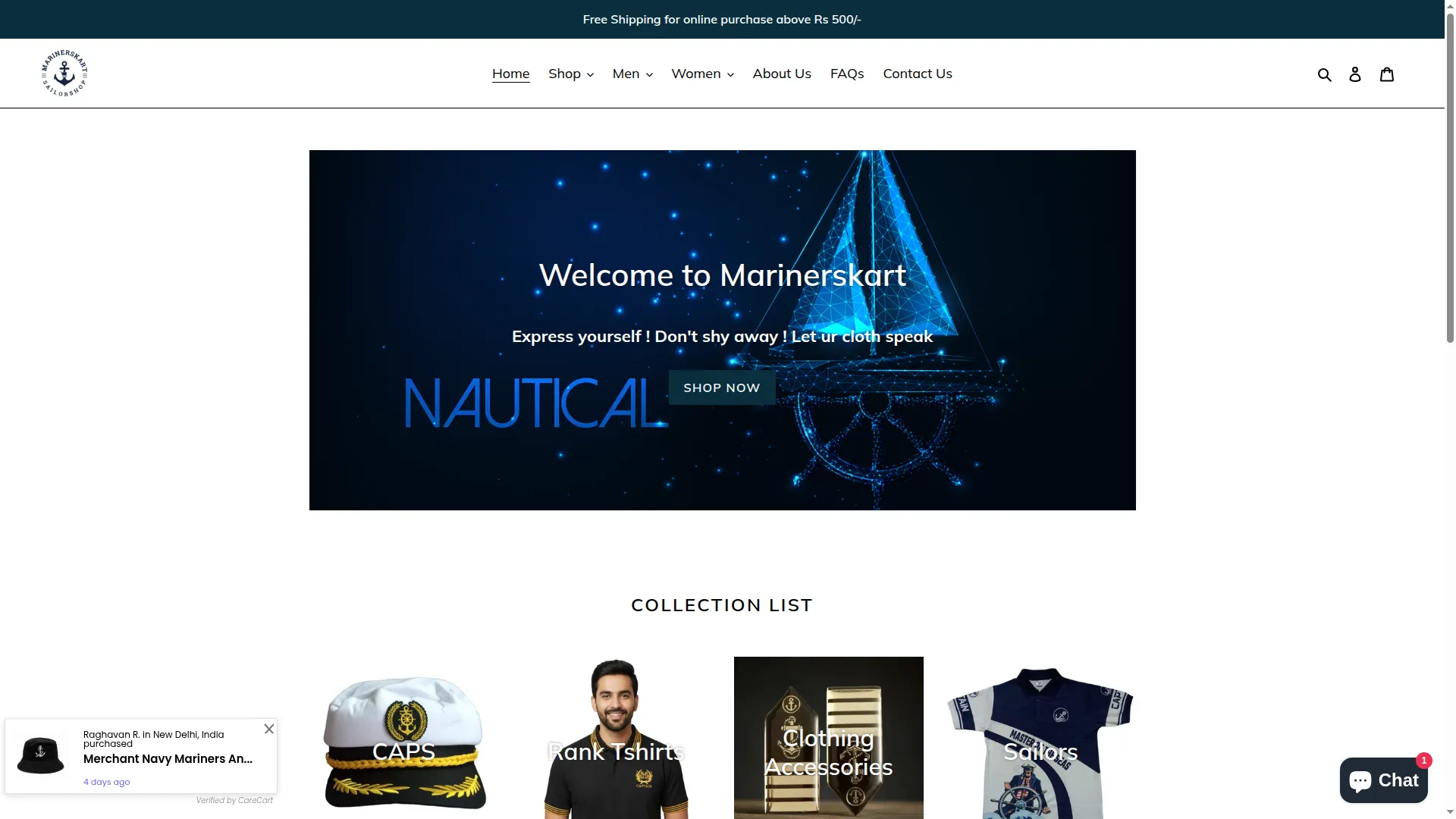 Marinerskart.com