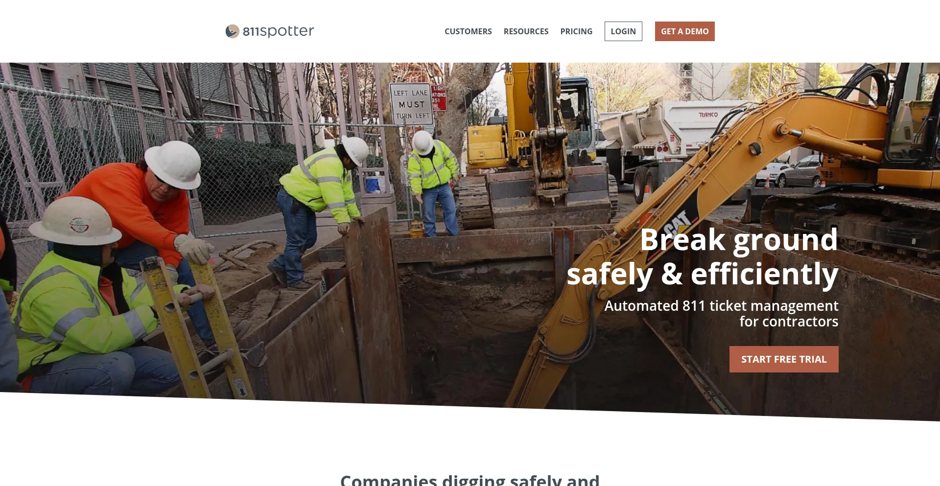 Website screenshot of Mark811spotter.com