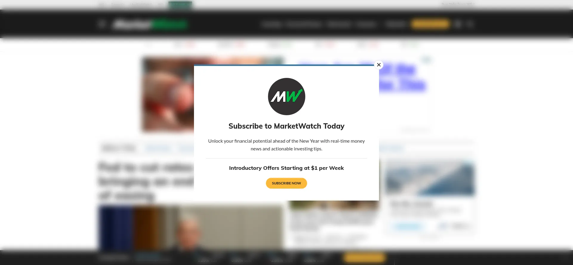 ¿És Seguro y Confiable Marketwatch.com?
