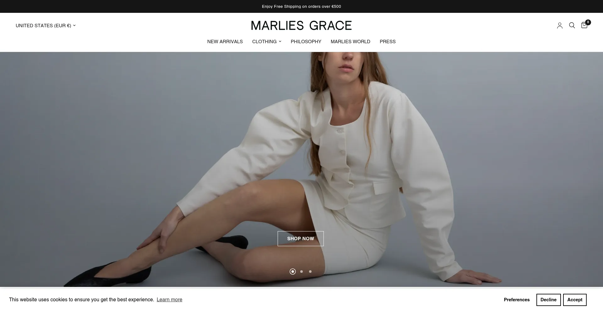¿És Seguro y Confiable Marliesgrace.com?