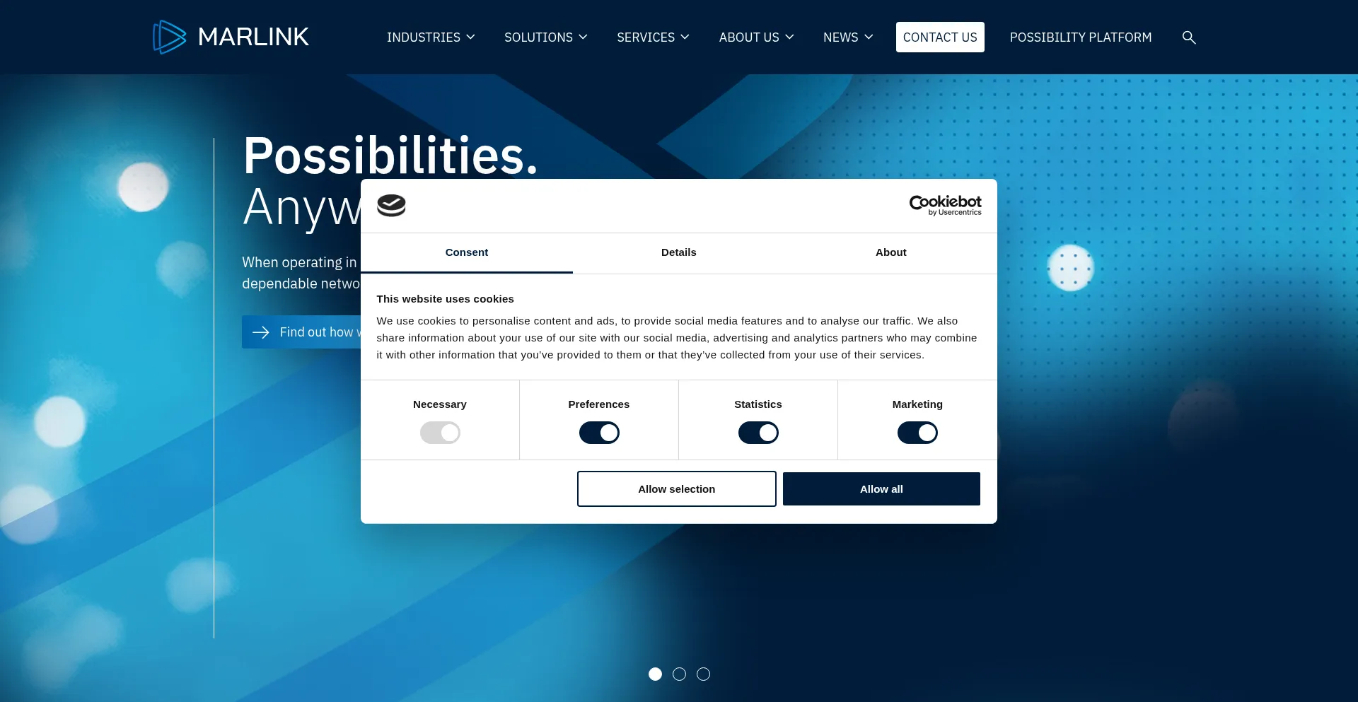 ¿És Seguro y Confiable Marlink.com?