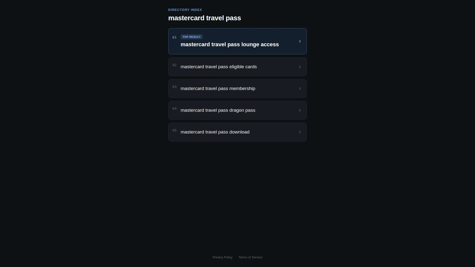 Mastercardtravelpass.com