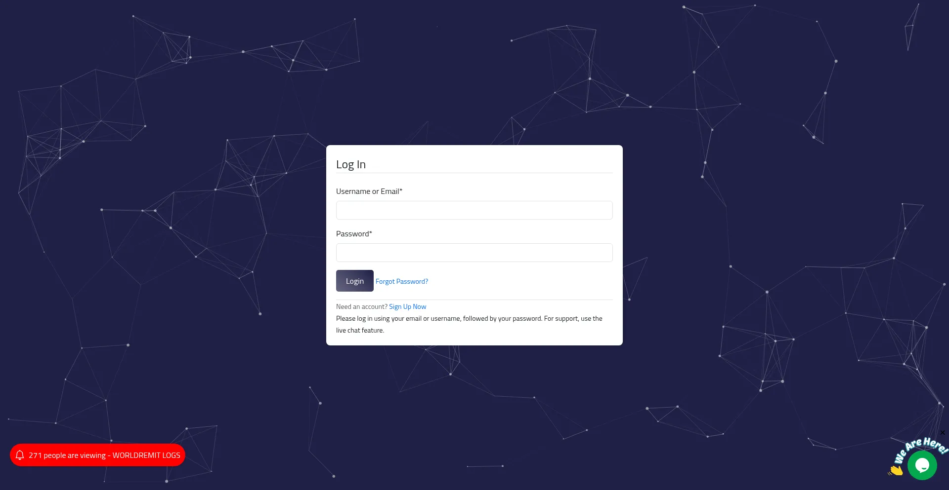 Website screenshot of Masterlogs.info