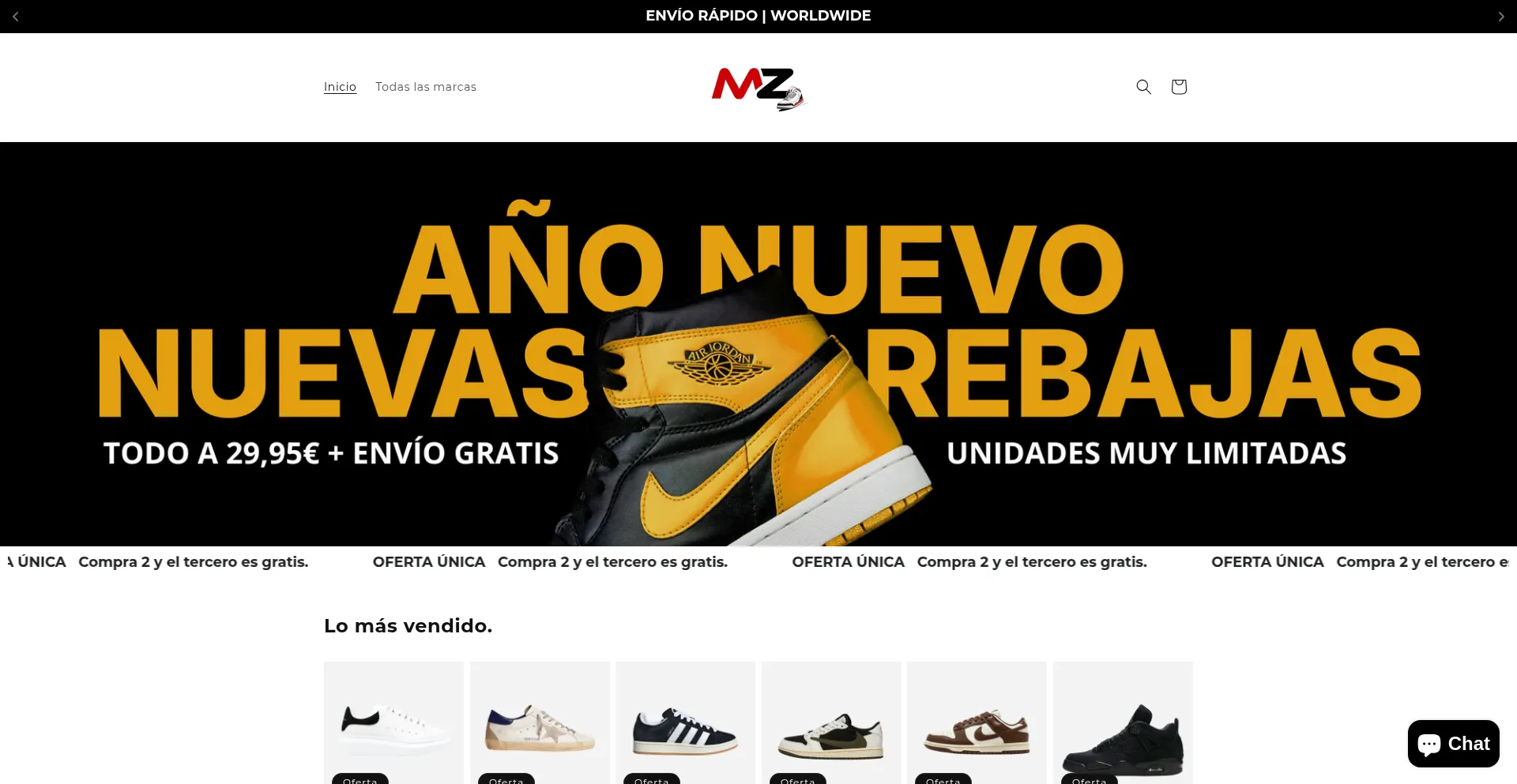 Website screenshot of Maszapas.com